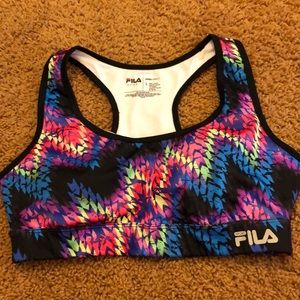 Multicolored Fila Sports Bra